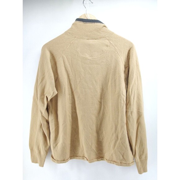 The North Face Wool Blend Full Zip Long-Sleeve Sweater Large Beige - Picture 9 of 9